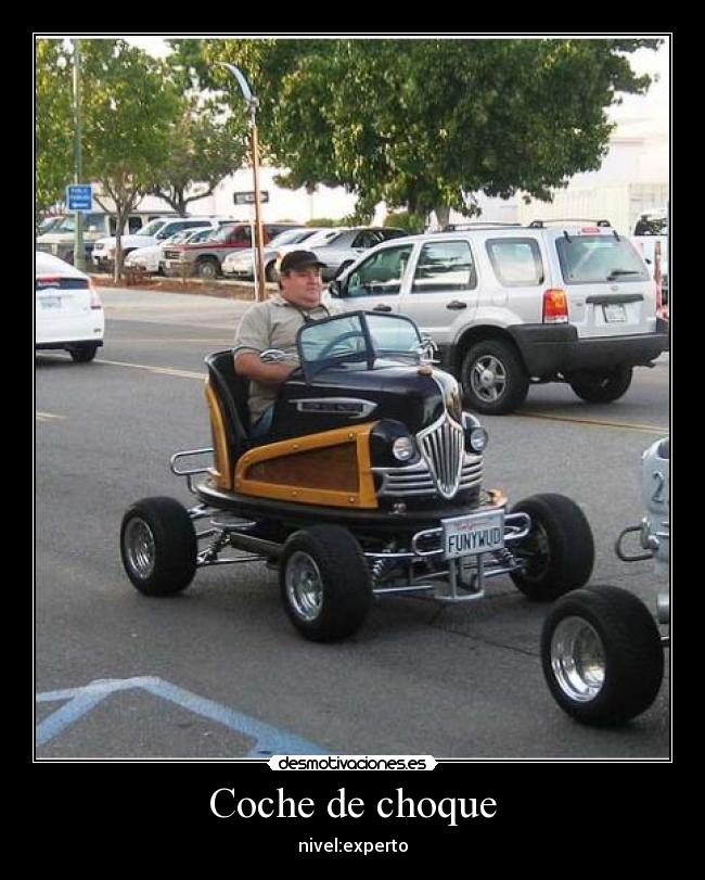 Coche de choque - nivel:experto