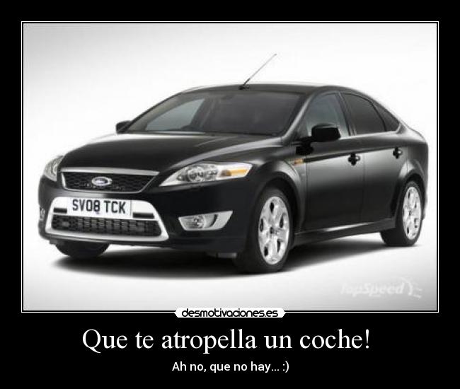 Que te atropella un coche!  - 