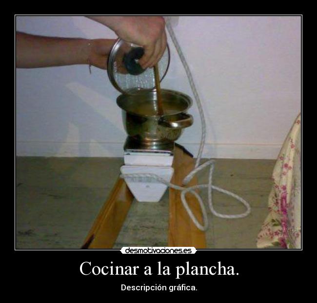 Cocinar a la plancha. - 