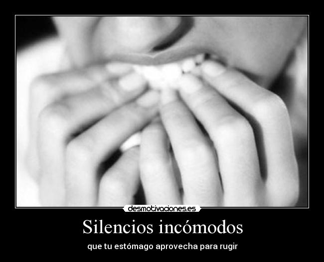 Silencios incómodos -