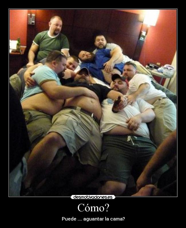 carteles kukua desmotivaciones gordos cama como desmotivaciones