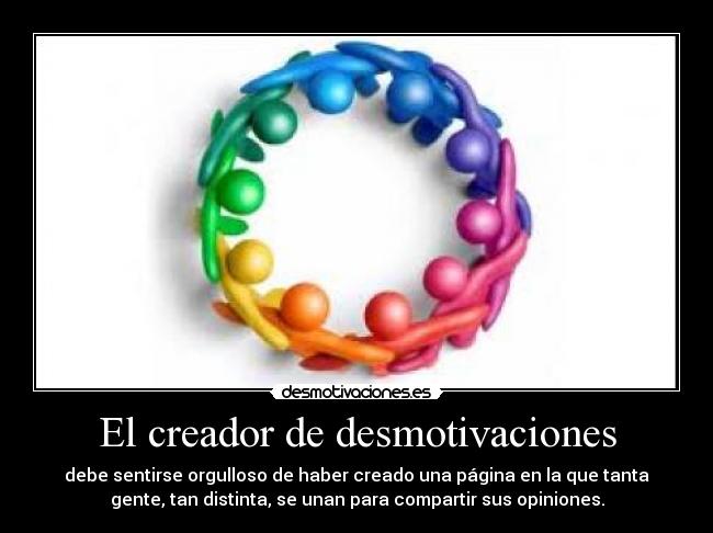 El creador de desmotivaciones -