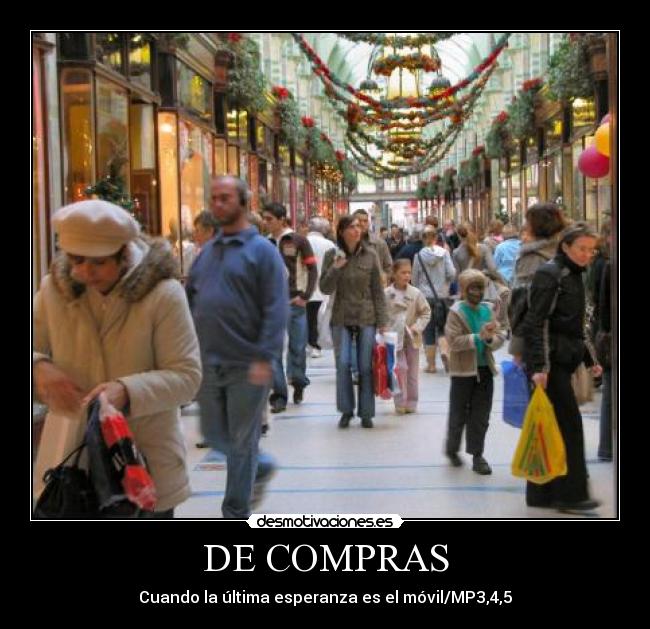 DE COMPRAS - 