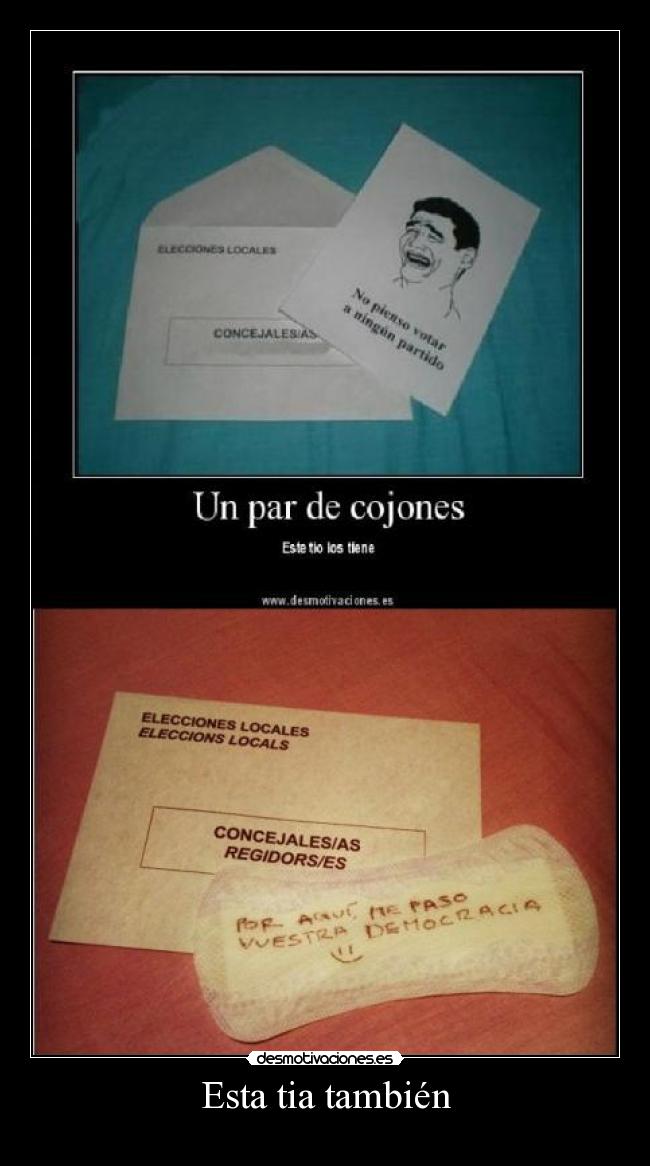 Esta tia también -