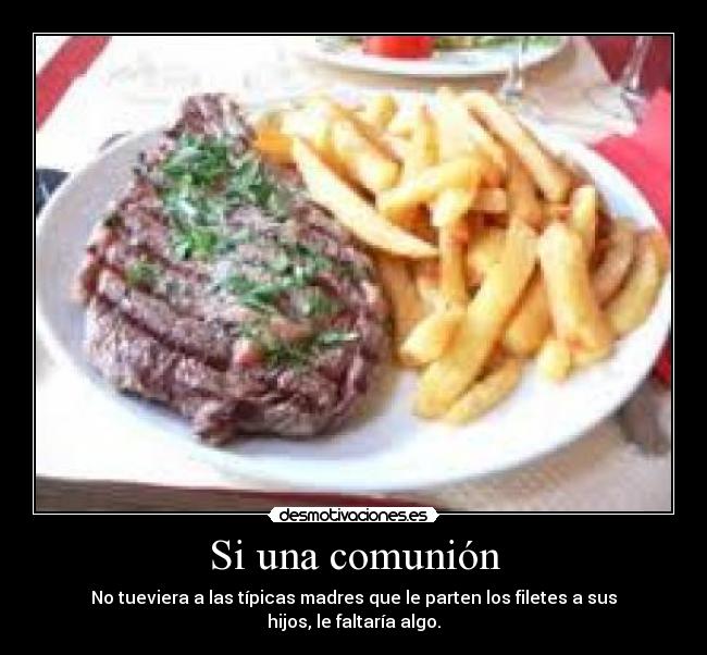 Si una comunión - 