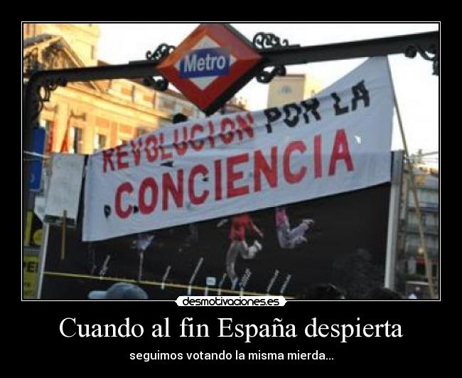 Cuando al fin España despierta -