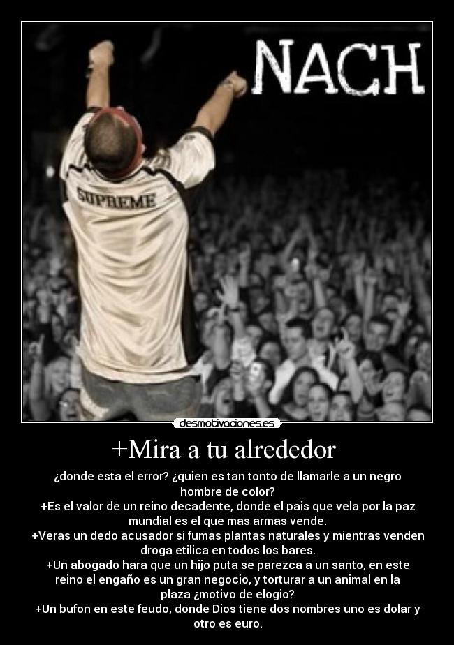 carteles nach verdades desmotivaciones