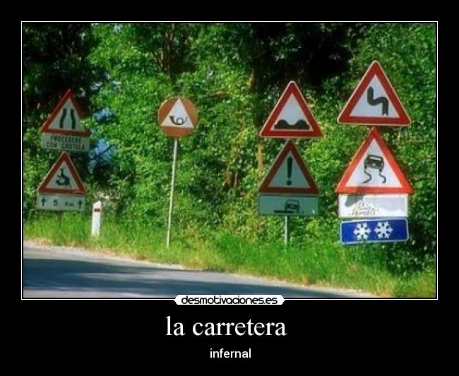 la carretera -
