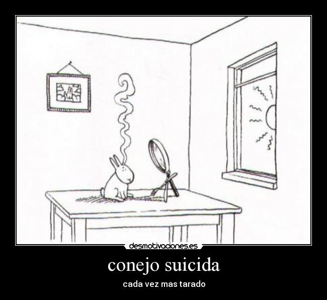 conejo suicida - 