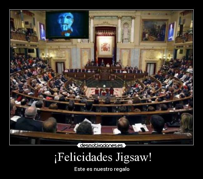 ¡Felicidades Jigsaw! -