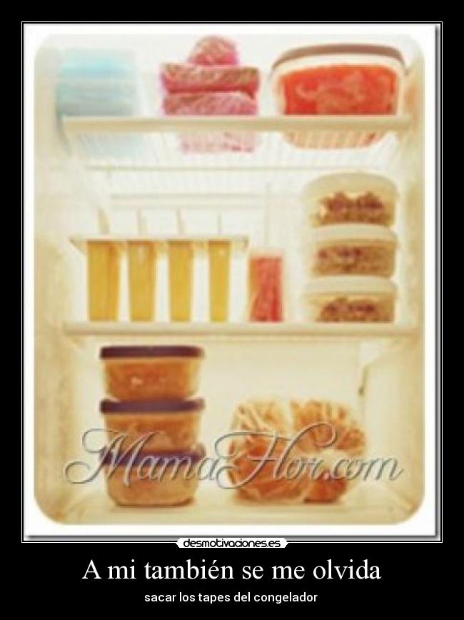 A mi también se me olvida - 