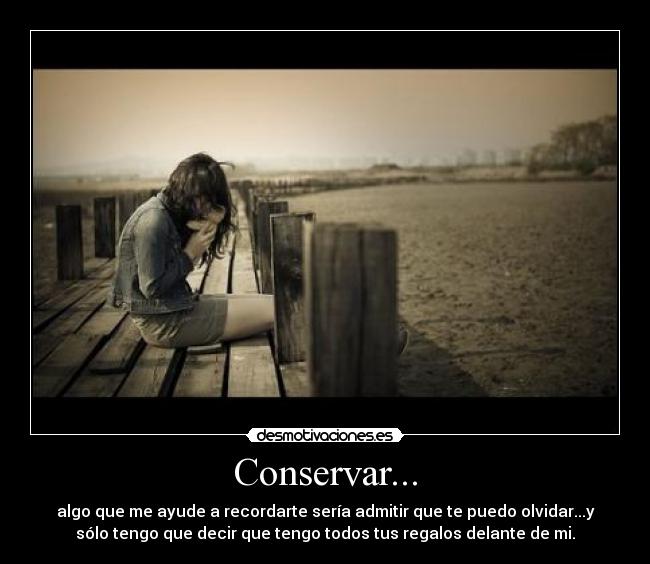 Conservar... -