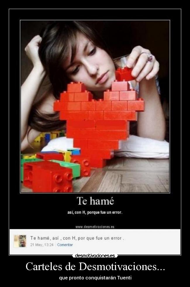 Carteles de Desmotivaciones... - que pronto conquistarán Tuenti