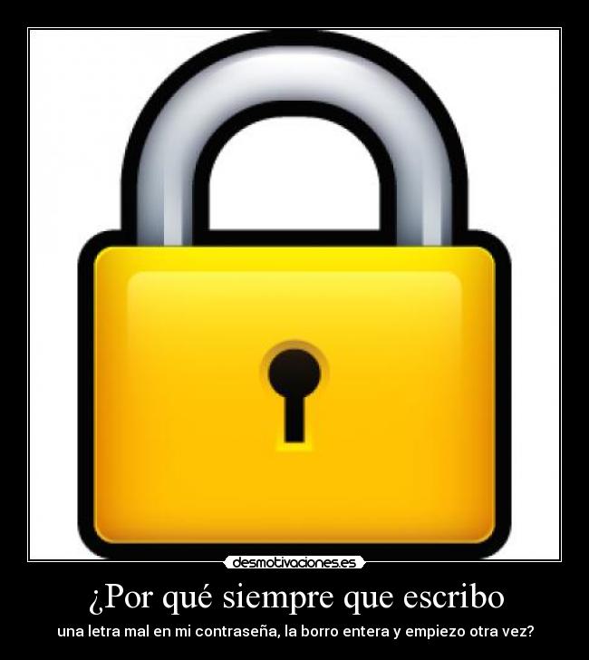 ¿Por qué siempre que escribo - 