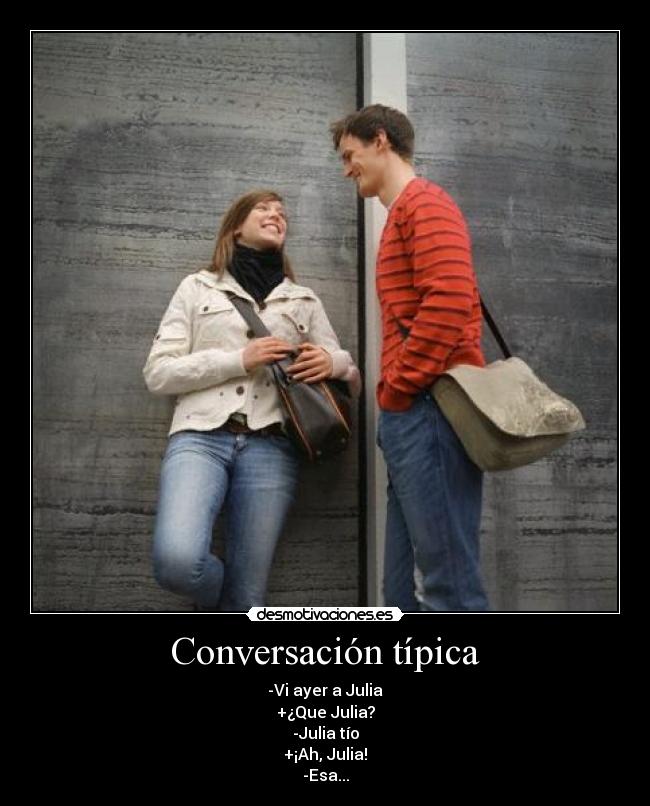 Conversación típica - 