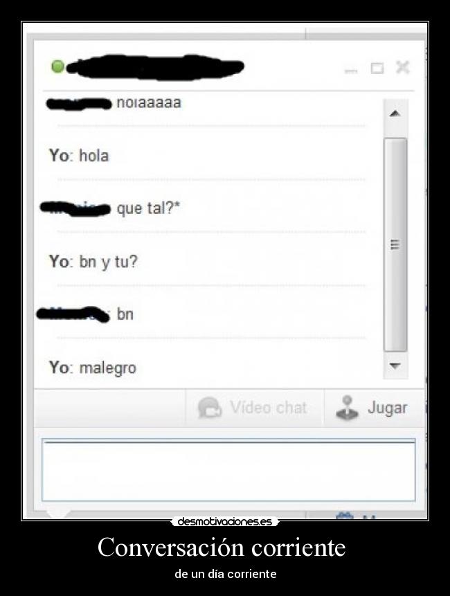Conversación corriente  - 