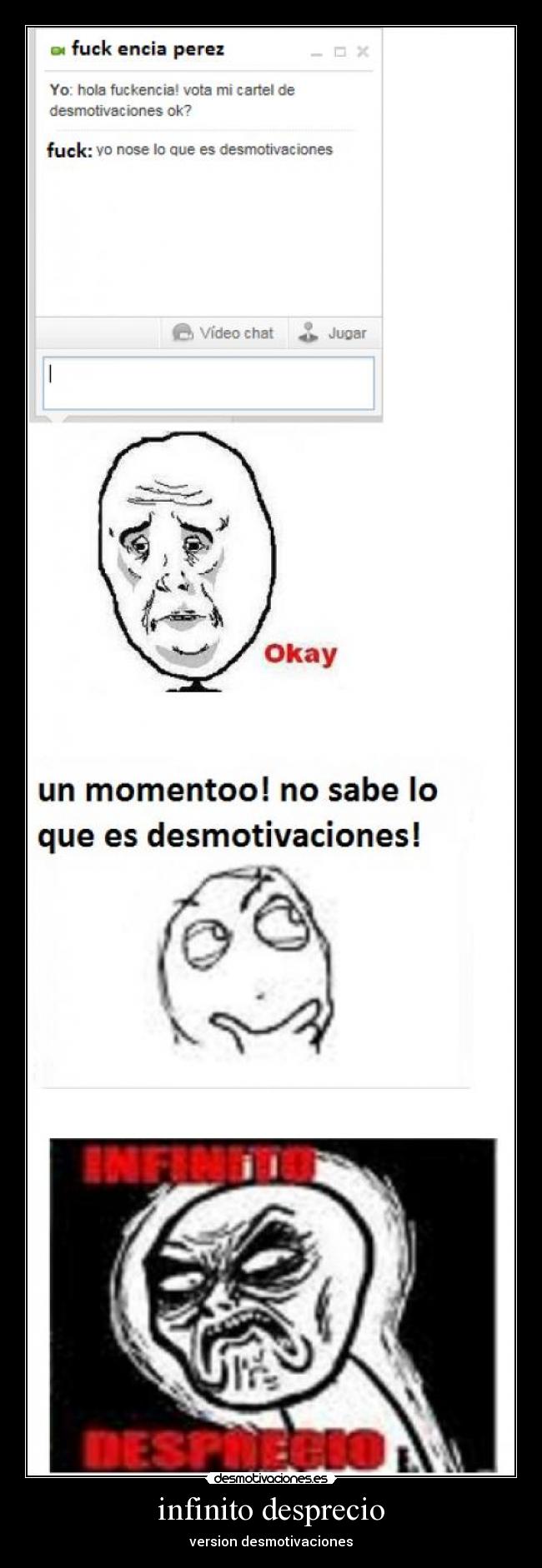 infinito desprecio - 