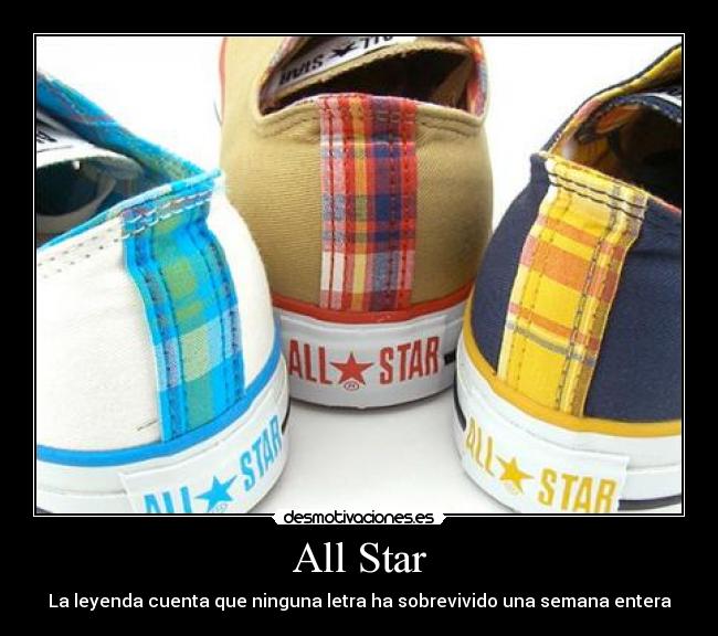 All Star - La leyenda cuenta que ninguna letra ha sobrevivido una semana entera