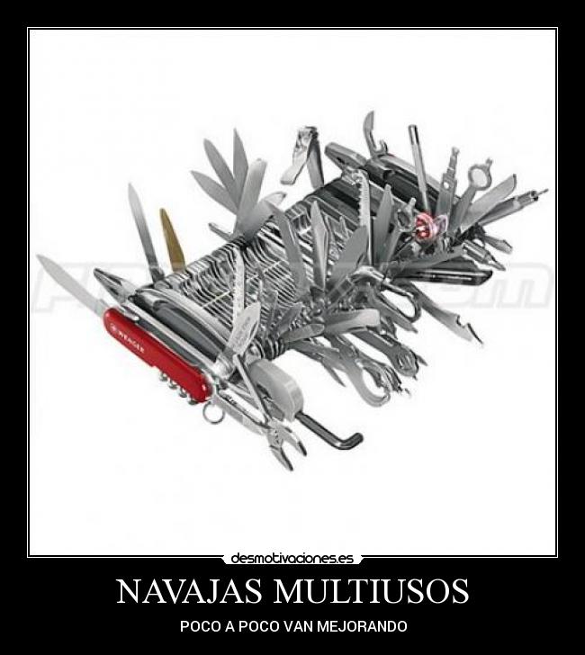 NAVAJAS MULTIUSOS - 