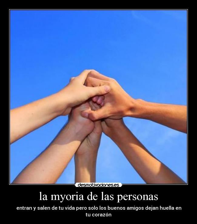 la myoria de las personas - 