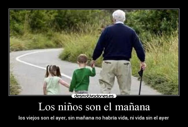 Los niños son el mañana -