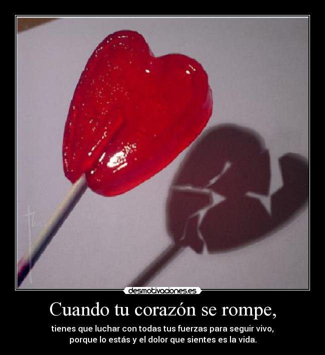 carteles corazon desmotivaciones