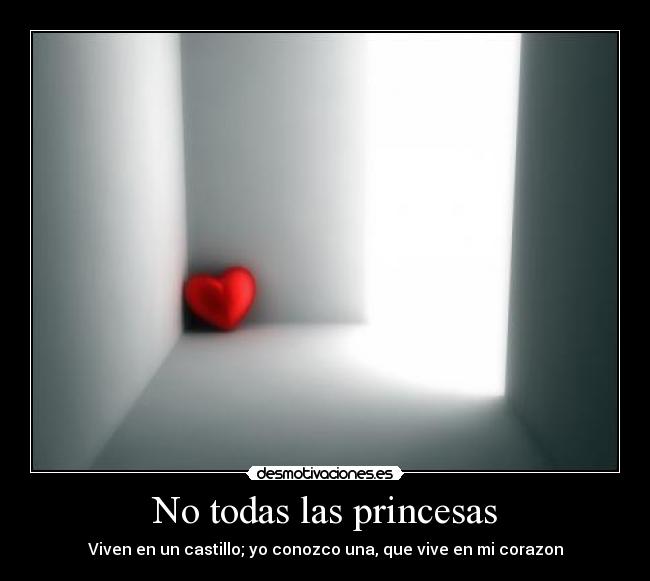 No todas las princesas -