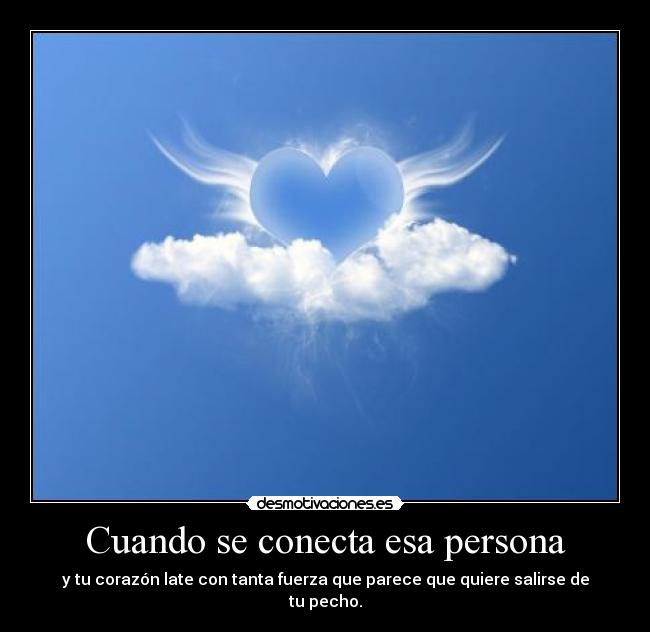 Cuando se conecta esa persona - 