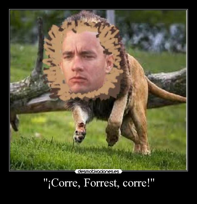¡Corre, Forrest, corre! - 
