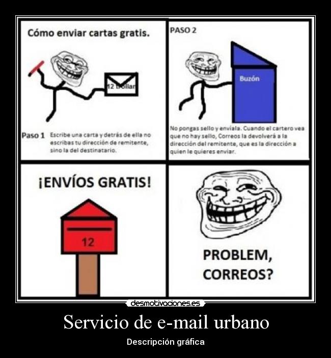 carteles problem correos desmotivaciones