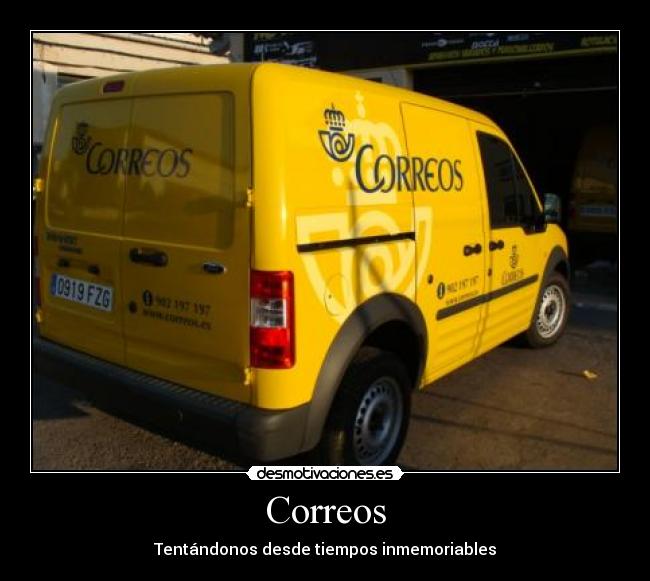 Correos - Tentándonos desde tiempos inmemoriables