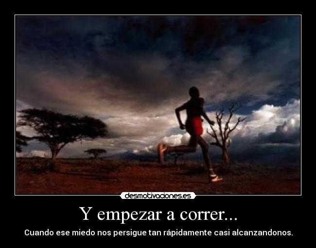 carteles correr desmotivaciones