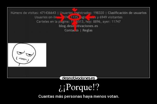 ¿¡Porque!? -