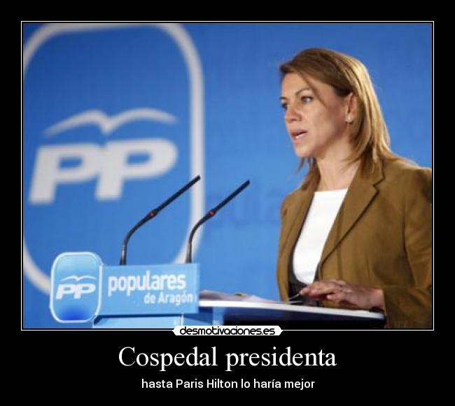 Cospedal presidenta - 