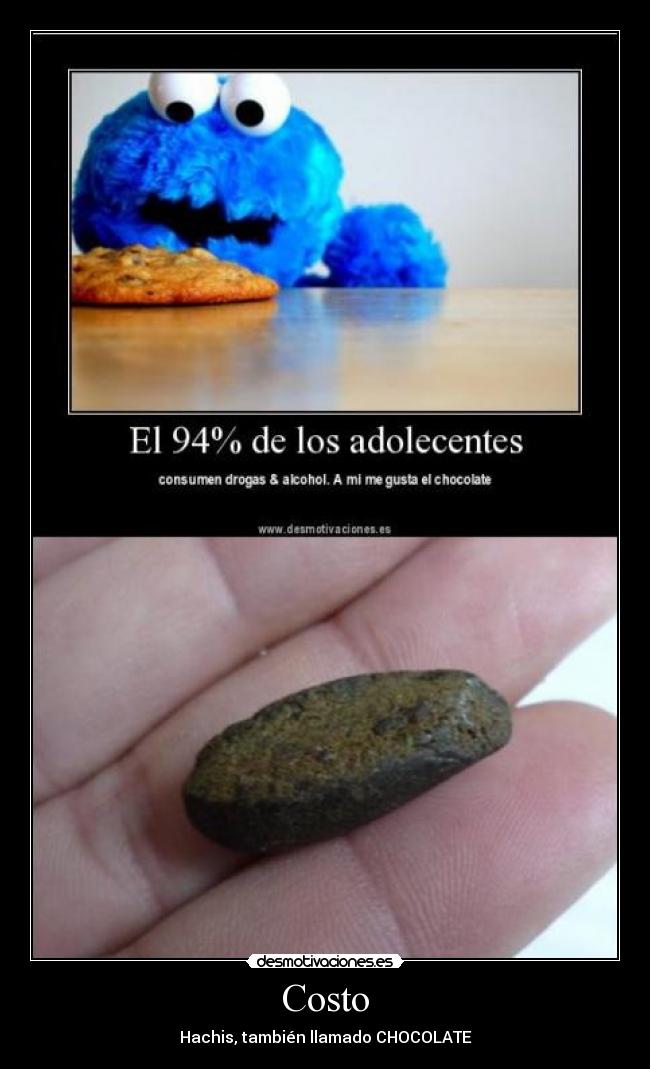 Costo - Hachis, también llamado CHOCOLATE