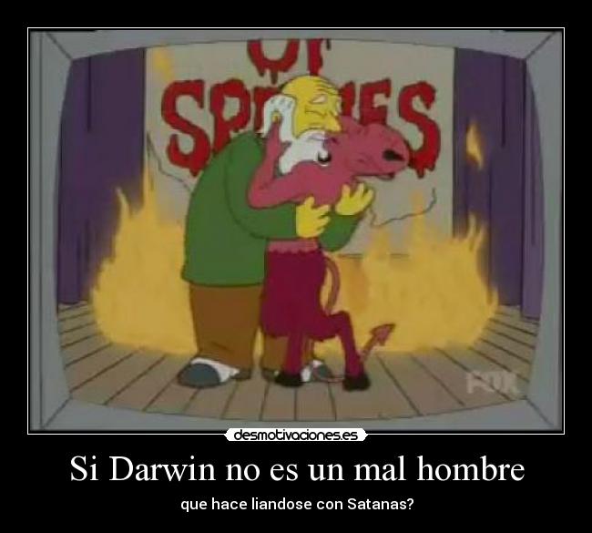 carteles darwin desmotivaciones