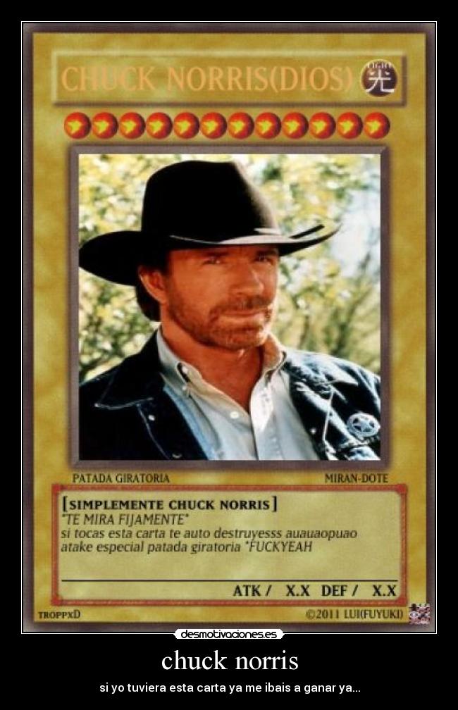 chuck norris -