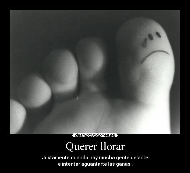 Querer llorar - 