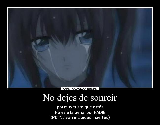 No dejes de sonreír - 