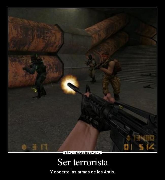 Ser terrorista -