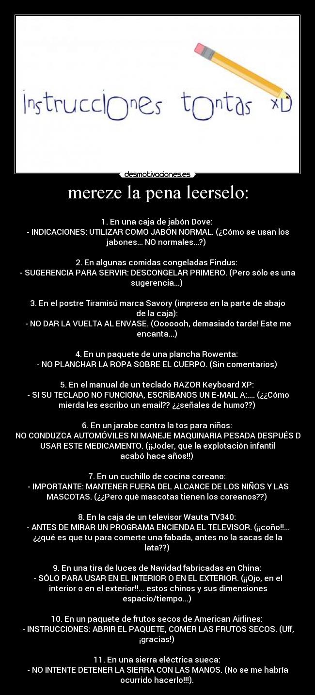 mereze la pena leerselo: -