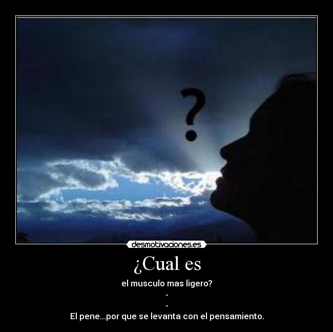 ¿Cual es -