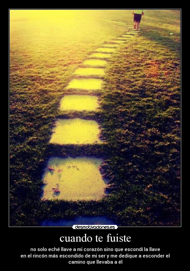 cuando te fuiste - 
