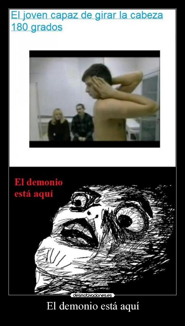 El demonio está aquí -