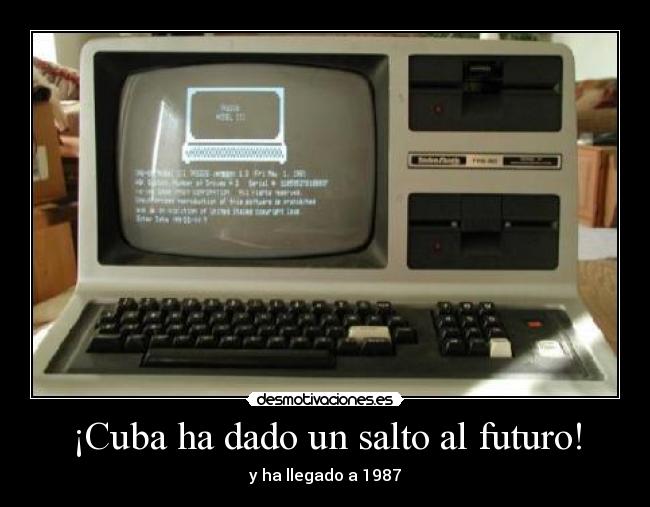 ¡Cuba ha dado un salto al futuro! -