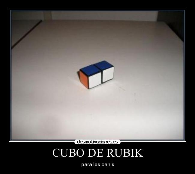 CUBO DE RUBIK -