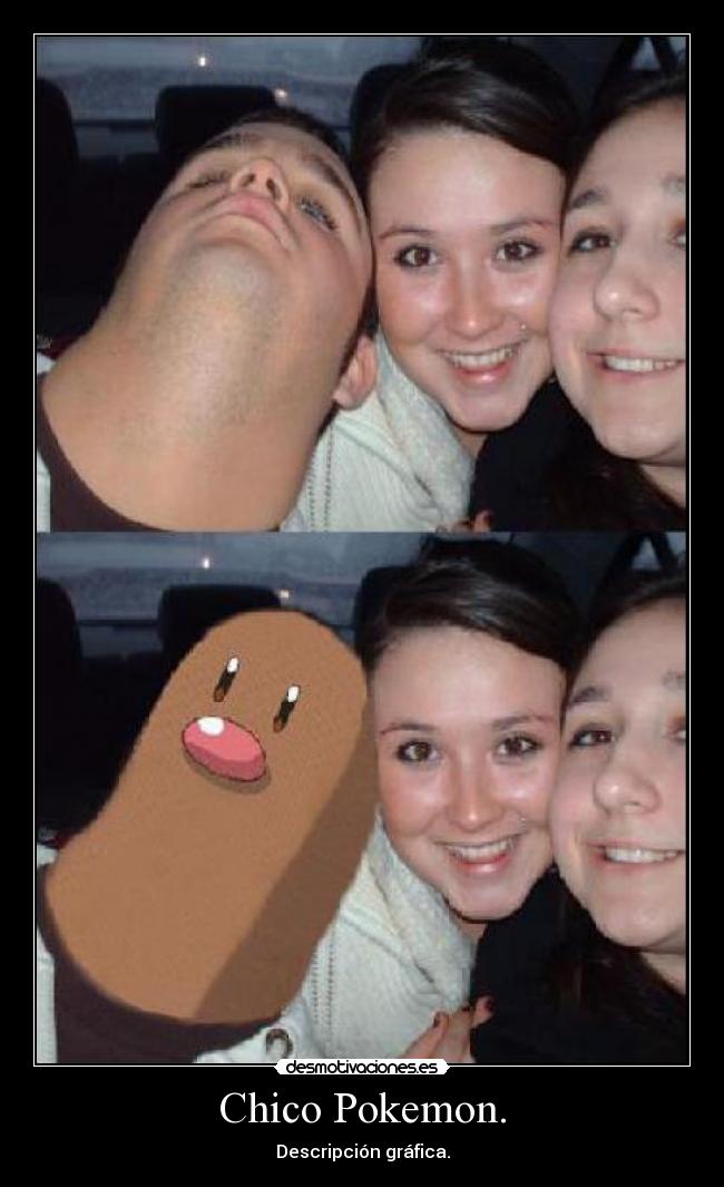 Chico Pokemon. - Descripción gráfica.
