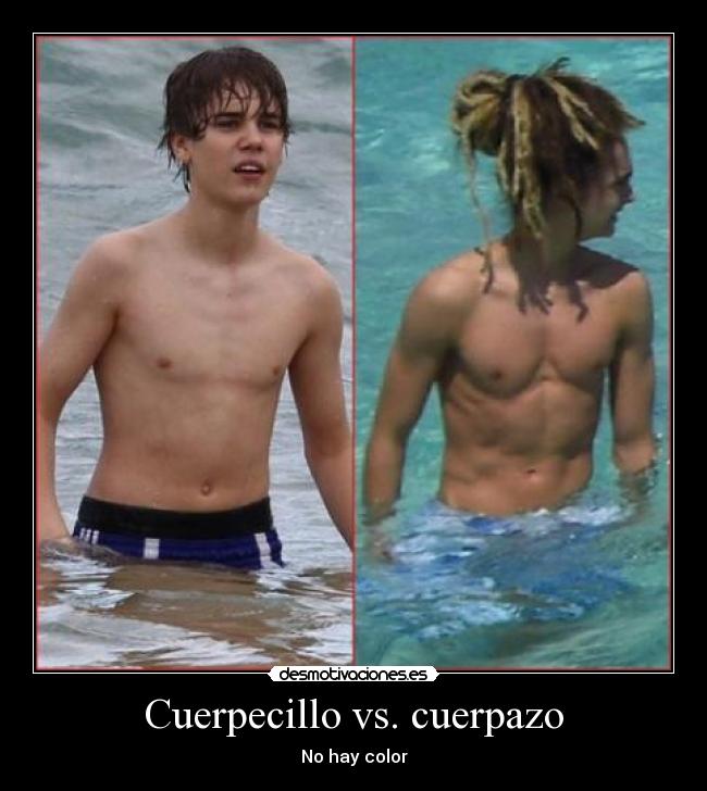 Cuerpecillo vs. cuerpazo - No hay color