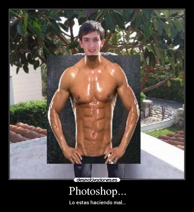 Photoshop... - Lo estas haciendo mal...
