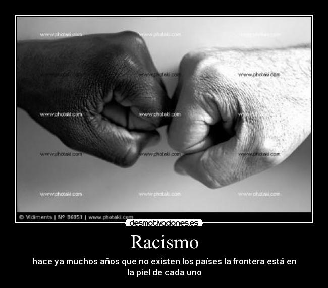 carteles racismo desmotivaciones